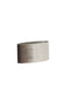 Light & Living Lamp Shades Shade oval straight slim 38-17,5-19 cm PALATA taupe House of Isabella UK