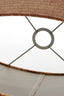Light & Living Lamp Shades Shade oval straight slim 38-17,5-19 cm PRAYA brown House of Isabella UK