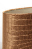 Light & Living Lamp Shades Shade oval straight slim 38-17,5-19 cm PRAYA brown House of Isabella UK