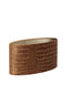 Light & Living Lamp Shades Shade oval straight slim 38-17,5-19 cm PRAYA brown House of Isabella UK