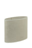 Light & Living Lamp Shades Shade oval straight slim 38-17,5-28 cm BRESKA pearl white House of Isabella UK