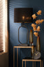 Light & Living Lamp Shades Shade oval straight slim 38-17,5-28 cm LIVIGNO black House of Isabella UK