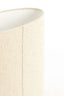 Light & Living Lamp Shades Shade oval straight slim 38-17,5-28 cm LIVIGNO natural House of Isabella UK