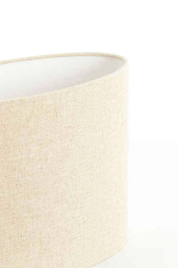 Light & Living Lamp Shades Shade oval straight slim 38-17,5-28 cm LIVIGNO natural House of Isabella UK