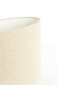 Light & Living Lamp Shades Shade oval straight slim 38-17,5-28 cm LIVIGNO natural House of Isabella UK