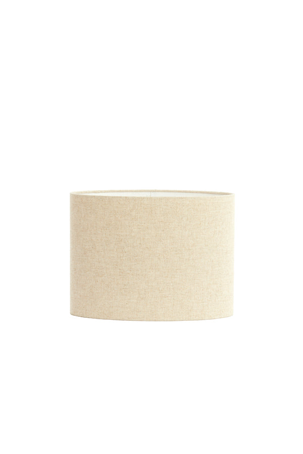 Light & Living Lamp Shades Shade oval straight slim 38-17,5-28 cm LIVIGNO natural House of Isabella UK