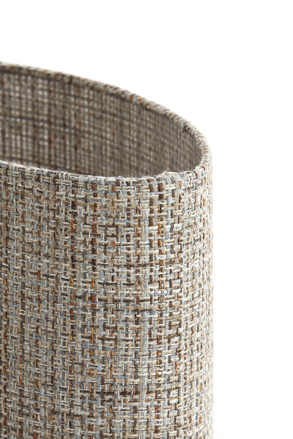 Light & Living Lamp Shades Shade oval straight slim 38-17,5-28 cm OKAVI light brown House of Isabella UK