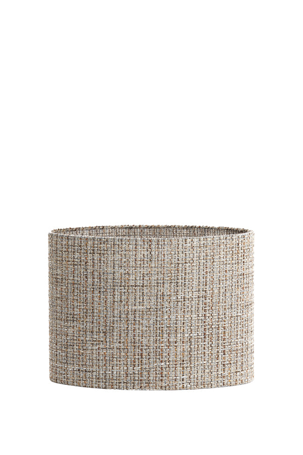 Light & Living Lamp Shades Shade oval straight slim 38-17,5-28 cm OKAVI light brown House of Isabella UK