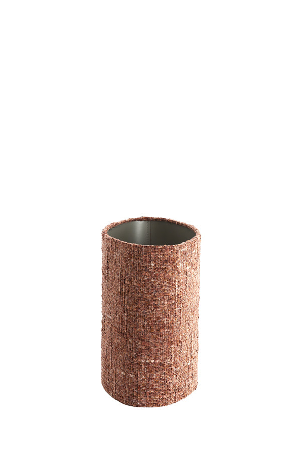 Light & Living Lamp Shades Shade oval straight slim 38-17,5-28 cm OSIRE burgundy House of Isabella UK