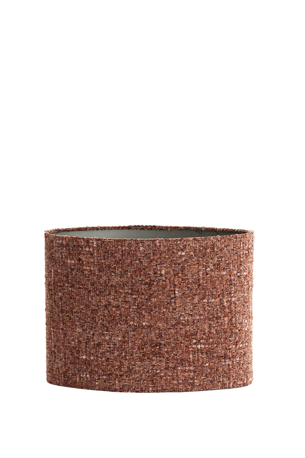 Light & Living Lamp Shades Shade oval straight slim 38-17,5-28 cm OSIRE burgundy House of Isabella UK