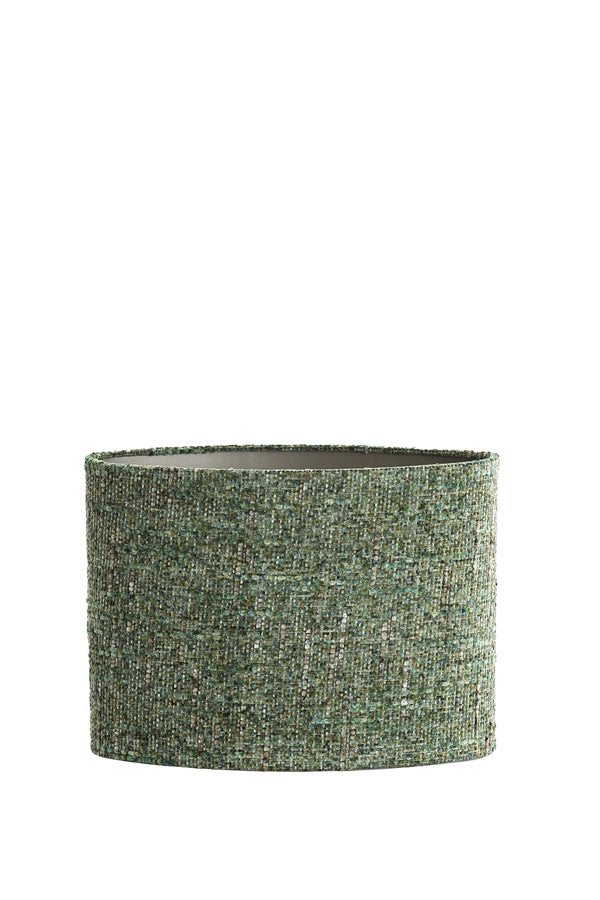 Light & Living Lamp Shades Shade oval straight slim 38-17,5-28 cm OSIRE green House of Isabella UK