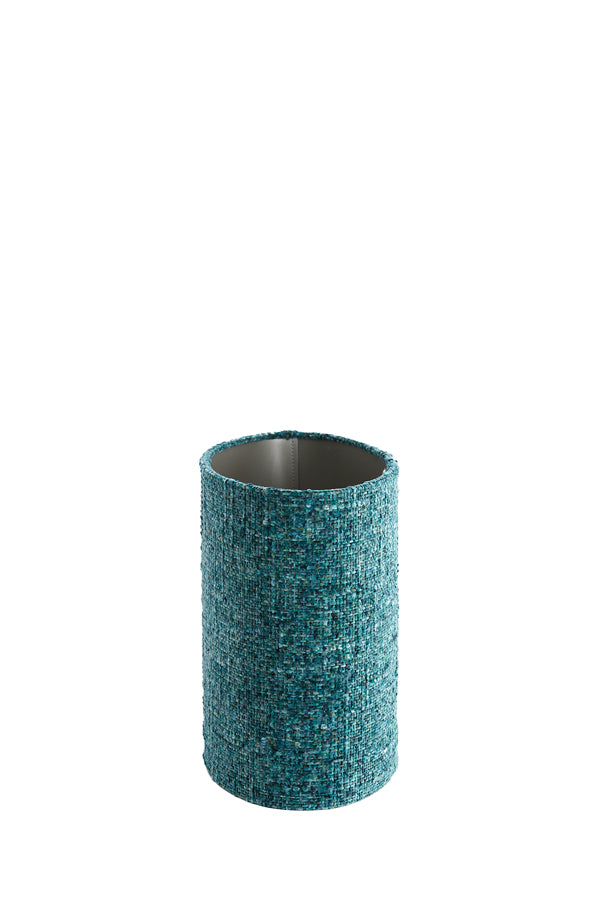 Light & Living Lamp Shades Shade oval straight slim 38-17,5-28 cm OSIRE petrol House of Isabella UK
