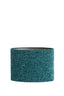 Light & Living Lamp Shades Shade oval straight slim 38-17,5-28 cm OSIRE petrol House of Isabella UK