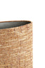 Light & Living Lamp Shades Shade oval straight slim 38-17,5-28 cm OSIRE terra-brown House of Isabella UK