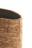 Light & Living Lamp Shades Shade oval straight slim 38-17,5-28 cm OSIRE terra-brown House of Isabella UK