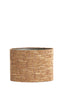 Light & Living Lamp Shades Shade oval straight slim 38-17,5-28 cm OSIRE terra-brown House of Isabella UK