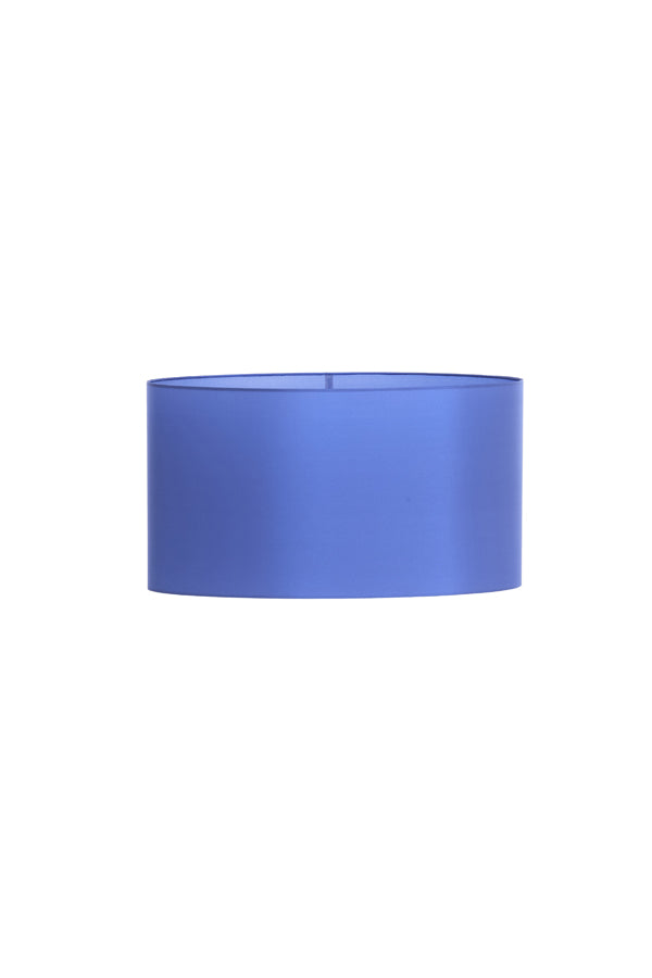Light & Living Lamp Shades Shade oval straight slim 38-17,5-28 cm PARADOX blue House of Isabella UK