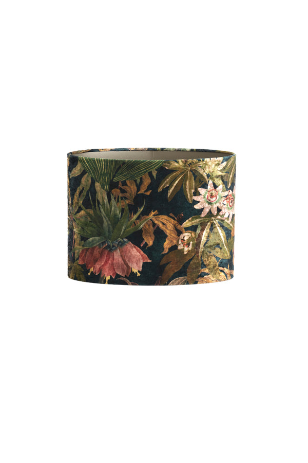 Light & Living Lamp Shades Shade oval straight slim 38-17,5-28 cm PASSION shiny green House of Isabella UK