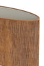 Light & Living Lamp Shades Shade oval straight slim 38-17,5-28 cm PENNY brown House of Isabella UK