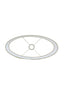 Light & Living Lamp Shades Shade oval straight slim 38-17,5-28 cm SENDAI sand House of Isabella UK