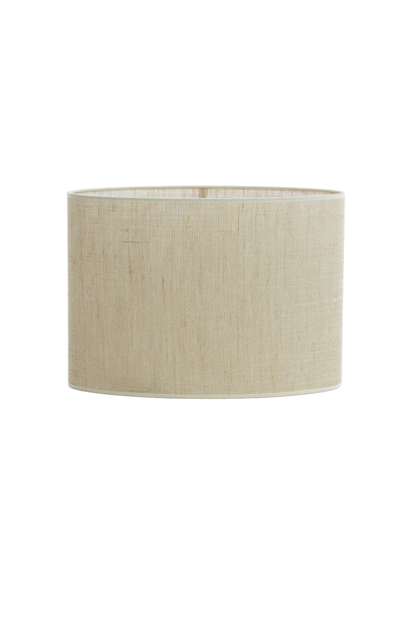 Light & Living Lamp Shades Shade oval straight slim 38-17,5-28 cm SENDAI sand House of Isabella UK