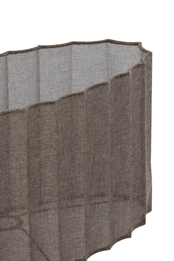 Light & Living Lamp Shades Shade oval straight slim 45-21-22 cm DISLI linen brown House of Isabella UK
