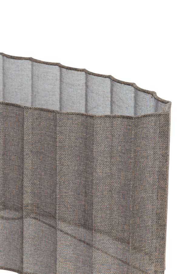 Light & Living Lamp Shades Shade oval straight slim 45-21-22 cm DISLI linen brown House of Isabella UK