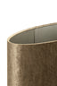 Light & Living Lamp Shades Shade oval straight slim 45-21-22 cm LUBIS brown House of Isabella UK