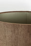 Light & Living Lamp Shades Shade oval straight slim 45-21-22 cm LUBIS brown House of Isabella UK