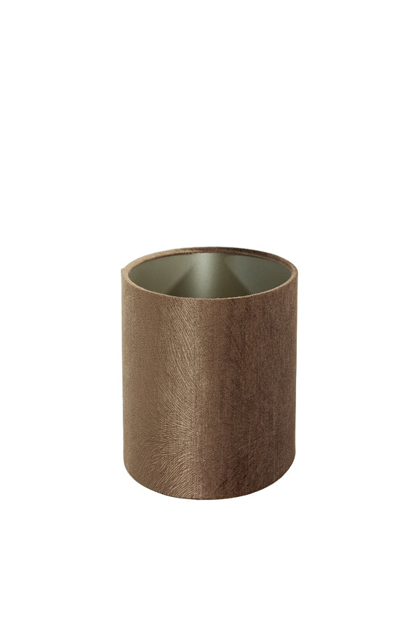 Light & Living Lamp Shades Shade oval straight slim 45-21-22 cm LUBIS brown House of Isabella UK