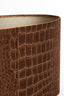 Light & Living Lamp Shades Shade oval straight slim 45-21-22 cm PRAYA brown House of Isabella UK