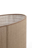 Light & Living Lamp Shades Shade oval straight slim 45-21-32 cm CADEN beige House of Isabella UK
