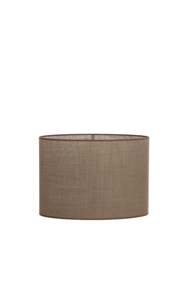 Light & Living Lamp Shades Shade oval straight slim 45-21-32 cm CADEN beige House of Isabella UK