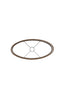 Light & Living Lamp Shades Shade oval straight slim 45-21-32 cm FLAIR copper House of Isabella UK