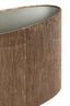 Light & Living Lamp Shades Shade oval straight slim 45-21-32 cm FLAIR copper House of Isabella UK