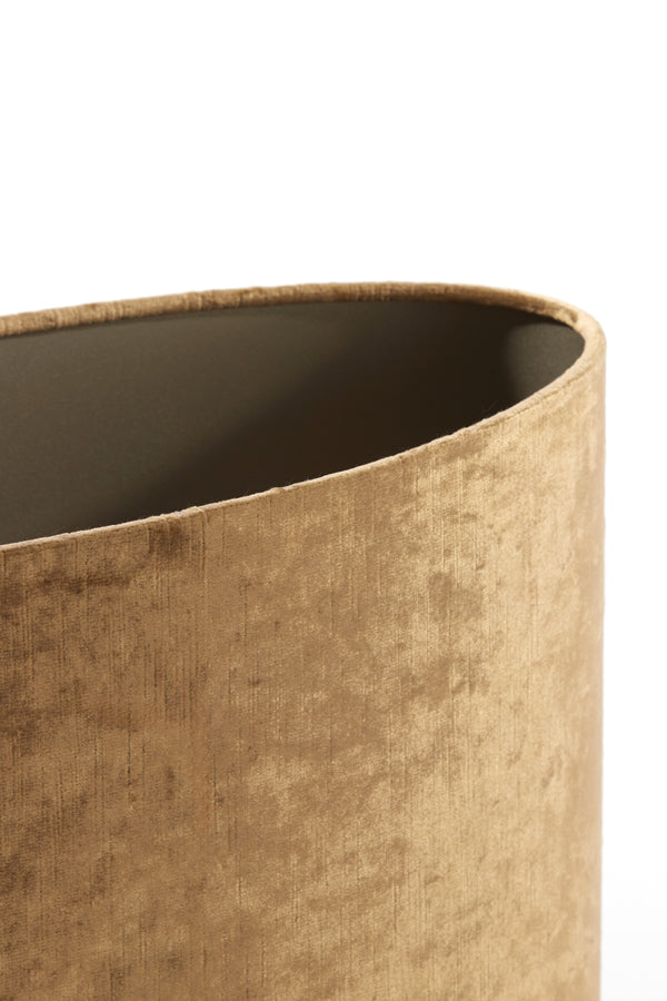 Light & Living Lamp Shades Shade oval straight slim 45-21-32 cm GEMSTONE bronze House of Isabella UK