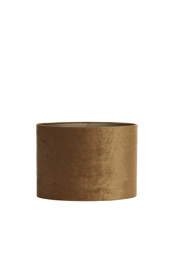 Light & Living Lamp Shades Shade oval straight slim 45-21-32 cm GEMSTONE bronze House of Isabella UK