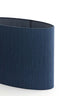 Light & Living Lamp Shades Shade oval straight slim 45-21-32 cm HARPER blue House of Isabella UK