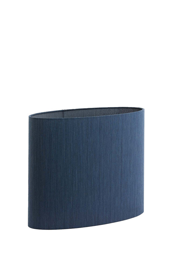 Light & Living Lamp Shades Shade oval straight slim 45-21-32 cm HARPER blue House of Isabella UK