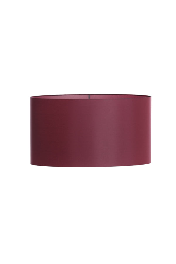 Light & Living Lamp Shades Shade oval straight slim 45-21-32 cm IMANI burgundy House of Isabella UK