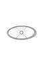 Light & Living Lamp Shades Shade oval straight slim 45-21-32 cm IMANI green House of Isabella UK