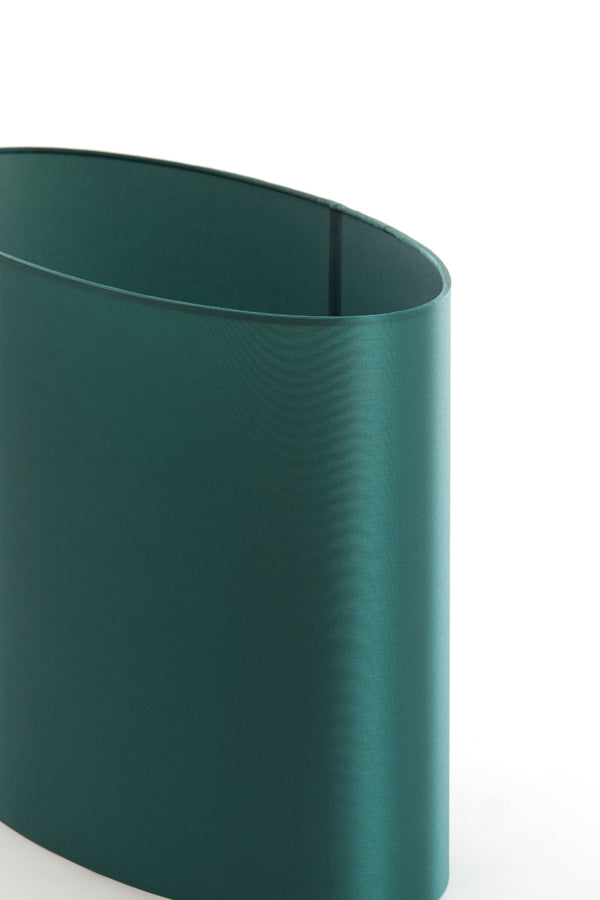 Light & Living Lamp Shades Shade oval straight slim 45-21-32 cm IMANI green House of Isabella UK