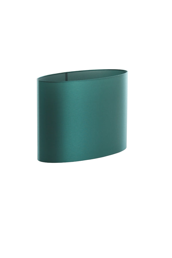 Light & Living Lamp Shades Shade oval straight slim 45-21-32 cm IMANI green House of Isabella UK