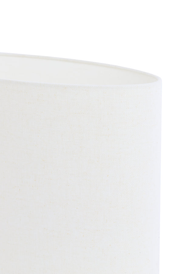 Light & Living Lamp Shades Shade oval straight slim 45-21-32 cm LIVIGNO egg white House of Isabella UK