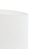 Light & Living Lamp Shades Shade oval straight slim 45-21-32 cm LIVIGNO egg white House of Isabella UK