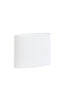 Light & Living Lamp Shades Shade oval straight slim 45-21-32 cm LIVIGNO egg white House of Isabella UK