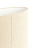 Light & Living Lamp Shades Shade oval straight slim 45-21-32 cm LIVIGNO natural House of Isabella UK