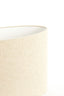 Light & Living Lamp Shades Shade oval straight slim 45-21-32 cm LIVIGNO natural House of Isabella UK