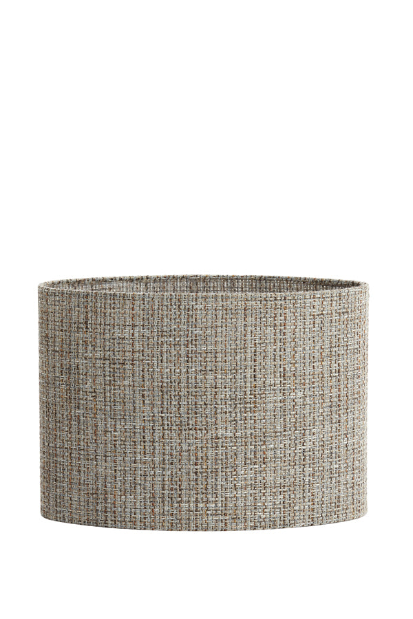 Light & Living Lamp Shades Shade oval straight slim 45-21-32 cm OKAVI light brown House of Isabella UK