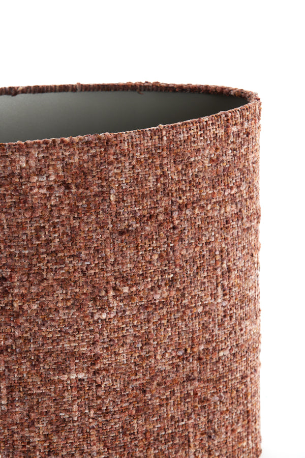 Light & Living Lamp Shades Shade oval straight slim 45-21-32 cm OSIRE burgundy House of Isabella UK